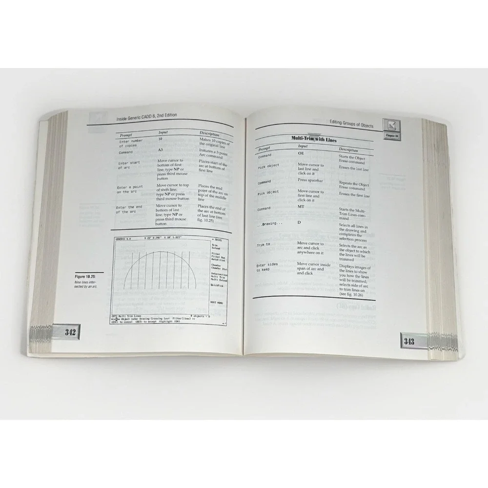 INSIDE GENERIC CADD 6 Randall S Newton Book PB 2nd Ed 1992